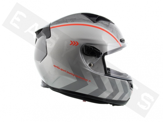 Piaggio Helm Integraal Aprilia Racing Grijs